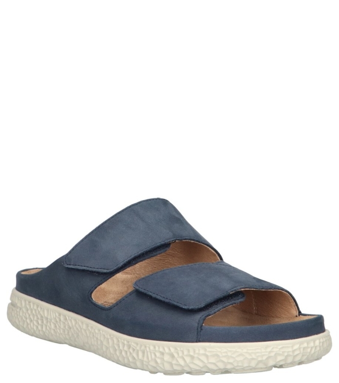 Hartjes slipper <span>122.1221 48/00 Groove</span> 122.1221 48/00 Groove blauw - www.bremmerschoenen.info - Bremmer Schoenen