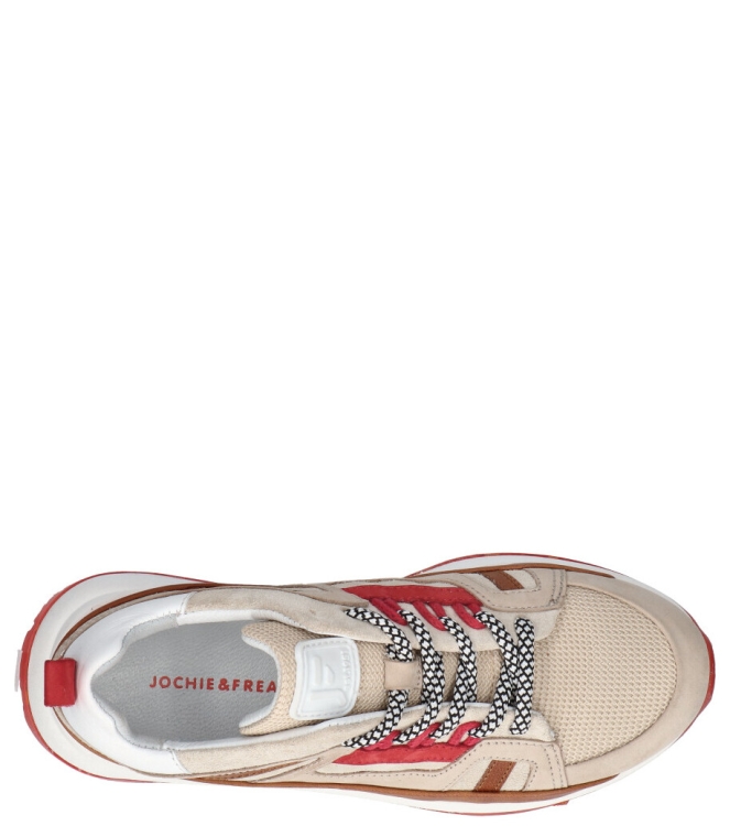 Jochie Freaks sneaker <span>JF-23620 120 Pip</span> JF-23620 120 Pip beige - www.bremmerschoenen.info - Bremmer Schoenen