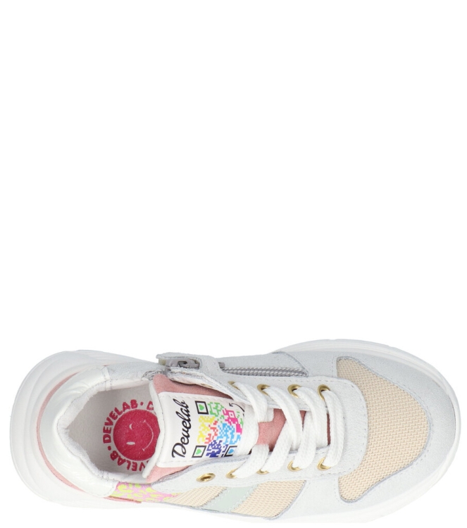 Develab sneaker <span>42752 199</span> 42752 199 wit - www.bremmerschoenen.info - Bremmer Schoenen