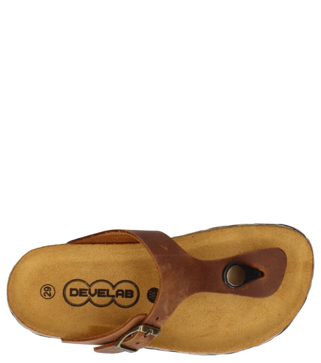 Develab slipper <span>48281 757</span> 48281 757 cognac - www.bremmerschoenen.info - Bremmer Schoenen