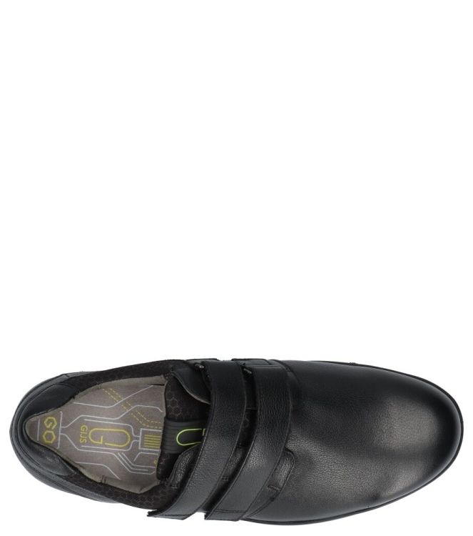 Gijs klittenbandschoen <span>2096 208 8460</span> 2096 208 8460 zwart - www.bremmerschoenen.info - Bremmer Schoenen