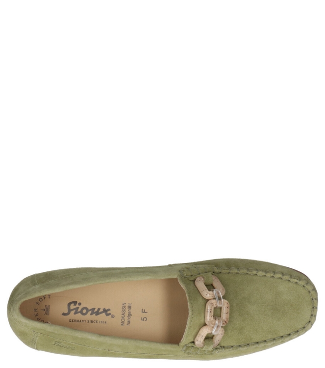 Sioux instapper <span>67091 Cortizia 724</span> 67091 Cortizia 724 groen - www.bremmerschoenen.info - Bremmer Schoenen