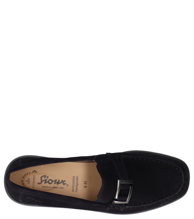 Sioux instapper <span>69261 Cortizia 718 H</span> 69261 Cortizia 718 H blauw - www.bremmerschoenen.info - Bremmer Schoenen