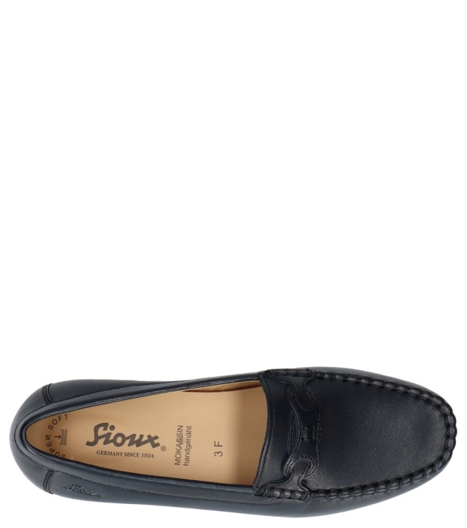 Sioux instapper <span>65011 Colandina 151</span> 65011 Colandina 151 blauw - www.bremmerschoenen.info - Bremmer Schoenen