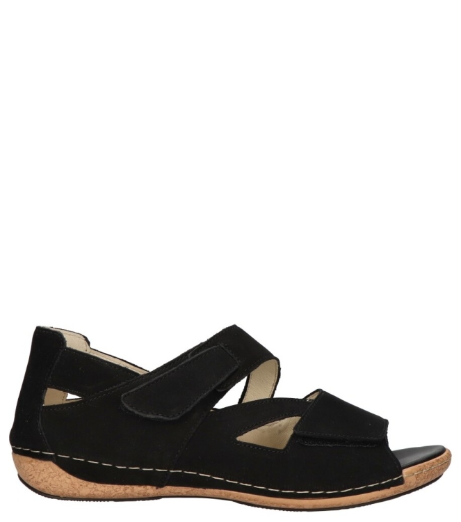 Waldlaufer sandaal <span>342025 191 001 Heliett</span> 342025 191 001 Heliett zwart - www.bremmerschoenen.info - Bremmer Schoenen