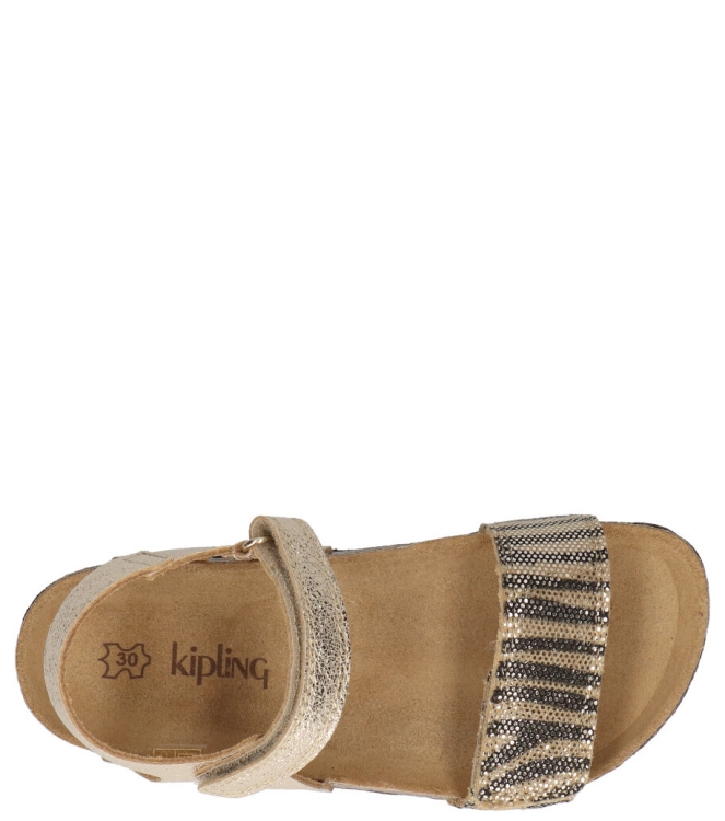 Kipling sandaal <span>Marwa 1 12365033</span> Marwa 1 12365033 goud - www.bremmerschoenen.info - Bremmer Schoenen