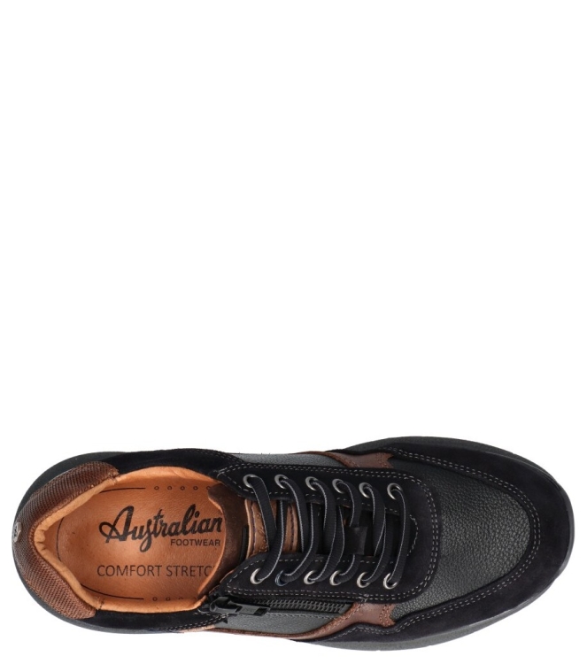 Australian sneaker <span>15.1645.01 AEX Dakota</span> 15.1645.01 AEX Dakota blauw - www.bremmerschoenen.info - Bremmer Schoenen