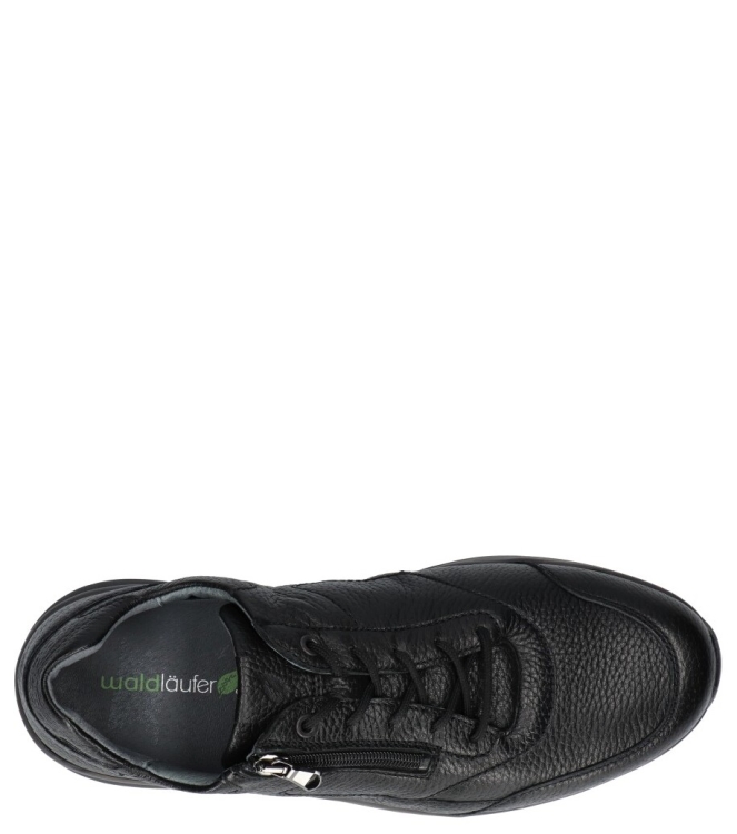 Waldlaufer sneaker <span>654006 199 001 K-Fabian</span> 654006 199 001 K-Fabian zwart - www.bremmerschoenen.info - Bremmer Schoenen