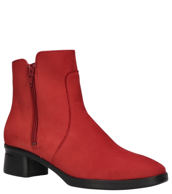 Hartjes enkellaars <span>172.1902 55/00 Blues</span> 172.1902 55/00 Blues rood - www.bremmerschoenen.info - Bremmer Schoenen