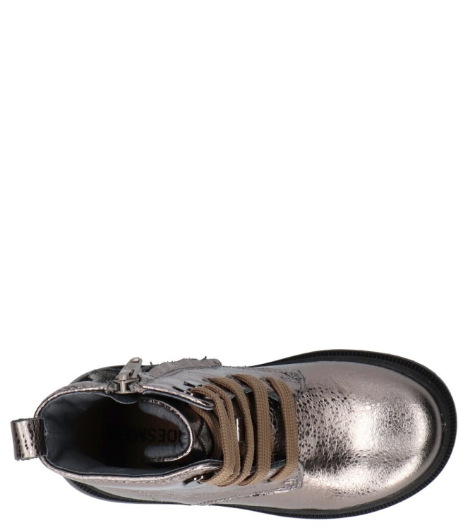 Shoesme veterboot <span>NT23W007-C</span> NT23W007-C zilver - www.bremmerschoenen.info - Bremmer Schoenen