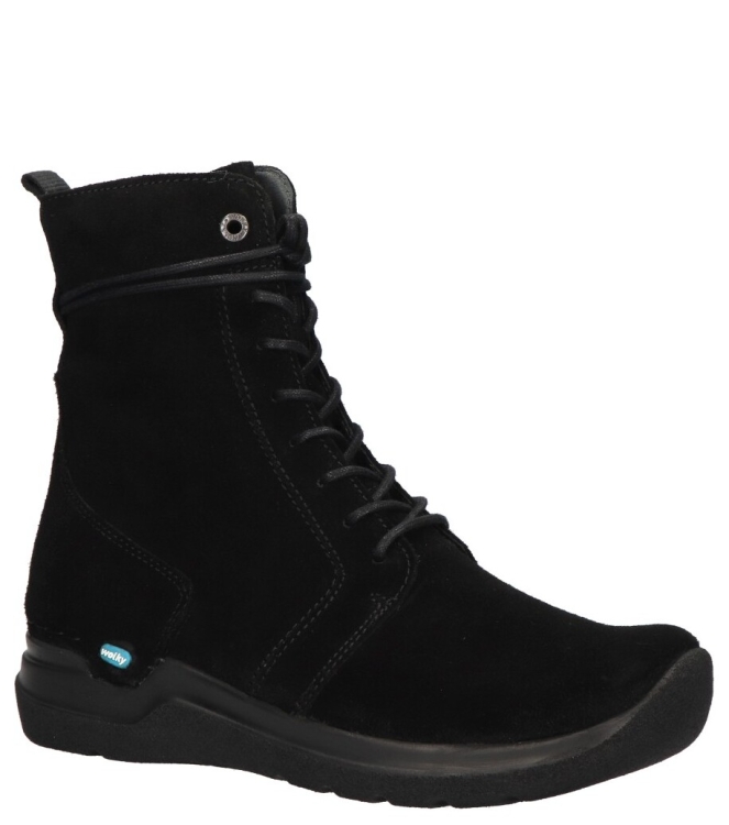 Wolky veterboot <span>0662640 000 Bluff</span> 0662640 000 Bluff zwart - www.bremmerschoenen.info - Bremmer Schoenen