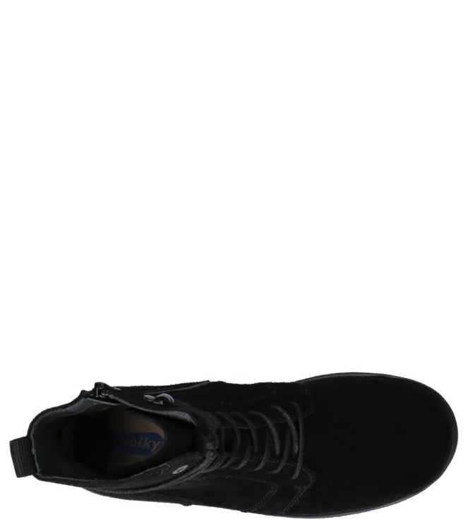 Wolky veterboot <span>0662640 000 Bluff</span> 0662640 000 Bluff zwart - www.bremmerschoenen.info - Bremmer Schoenen
