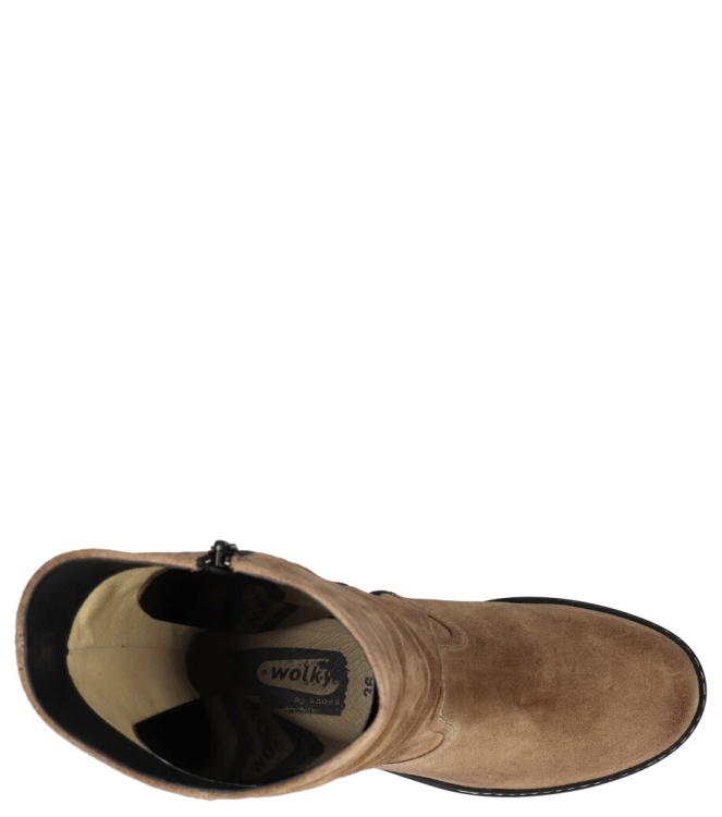 Wolky laars <span>0126145 150 Edmonton</span> 0126145 150 Edmonton beige - www.bremmerschoenen.info - Bremmer Schoenen