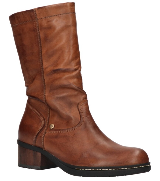 Wolky laars <span>0126130 430 Edmonton</span> 0126130 430 Edmonton cognac - www.bremmerschoenen.info - Bremmer Schoenen