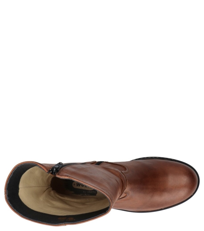 Wolky laars <span>0126130 430 Edmonton</span> 0126130 430 Edmonton cognac - www.bremmerschoenen.info - Bremmer Schoenen