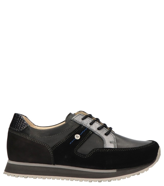 Wolky sneaker <span>0580490 001 E-Walk</span> 0580490 001 E-Walk zwart - www.bremmerschoenen.info - Bremmer Schoenen