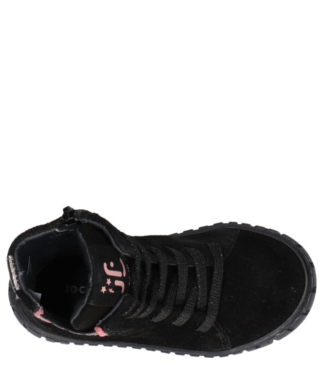 Jochie-Freaks sneaker <span>JF-23162 200 Brune</span> JF-23162 200 Brune zwart - www.bremmerschoenen.info - Bremmer Schoenen