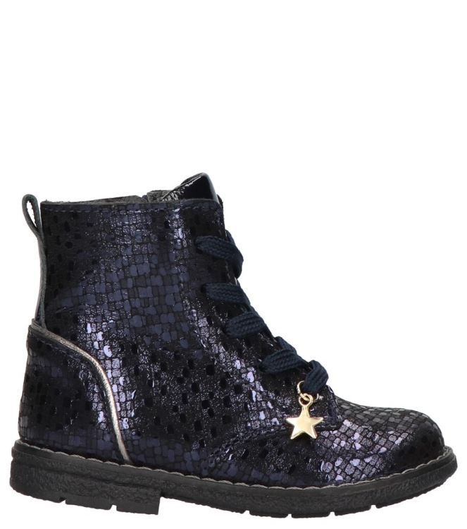 Jochie-Freaks veterboot <span>JF-23170 720 Bernis</span> JF-23170 720 Bernis blauw - www.bremmerschoenen.info - Bremmer Schoenen