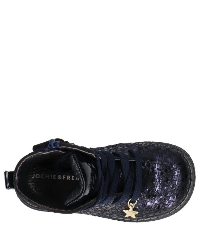 Jochie-Freaks veterboot <span>JF-23170 720 Bernis</span> JF-23170 720 Bernis blauw - www.bremmerschoenen.info - Bremmer Schoenen