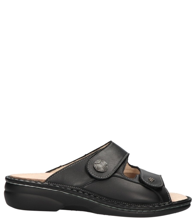 Finn Comfort slipper <span>5007 900931 Sarezzo</span> 5007 900931 Sarezzo zwart - www.bremmerschoenen.info - Bremmer Schoenen