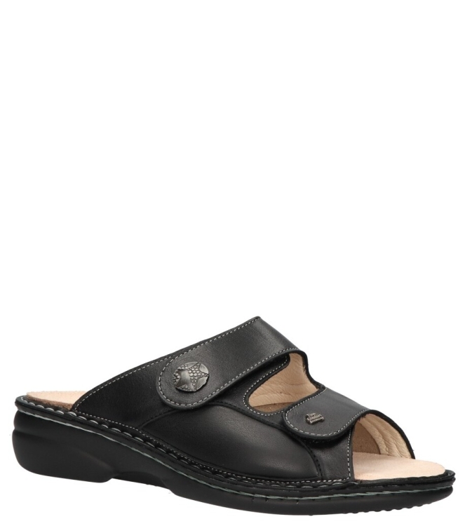 Finn Comfort slipper <span>5007 900931 Sarezzo</span> 5007 900931 Sarezzo zwart - www.bremmerschoenen.info - Bremmer Schoenen
