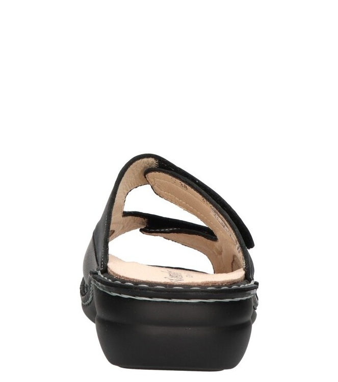 Finn Comfort slipper <span>5007 900931 Sarezzo</span> 5007 900931 Sarezzo zwart - www.bremmerschoenen.info - Bremmer Schoenen