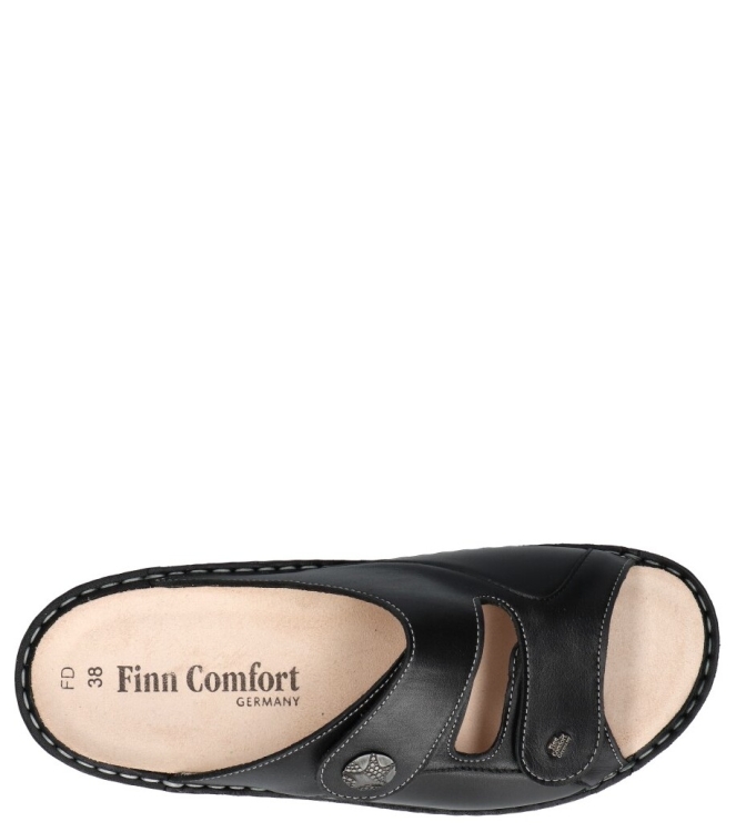 Finn Comfort slipper <span>5007 900931 Sarezzo</span> 5007 900931 Sarezzo zwart - www.bremmerschoenen.info - Bremmer Schoenen