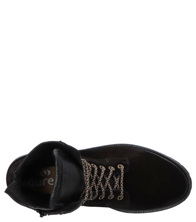 Durea veterboot <span>9769 184 0668</span> 9769 184 0668 zwart - www.bremmerschoenen.info - Bremmer Schoenen