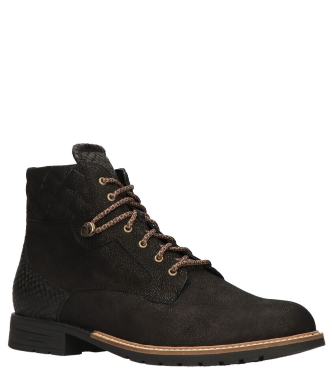 Durea veterboot <span>9731 764 9926</span> 9731 764 9926 zwart - www.bremmerschoenen.info - Bremmer Schoenen