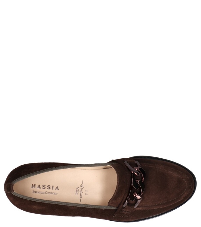 Hassia instapper <span>301578 8600 Pisa</span> 301578 8600 Pisa bruin - www.bremmerschoenen.info - Bremmer Schoenen