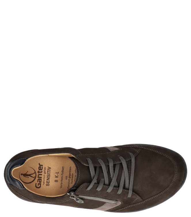 Ganter sneaker <span>259848 6765 Karl-Ludwig</span> 259848 6765 Karl-Ludwig grijs - www.bremmerschoenen.info - Bremmer Schoenen