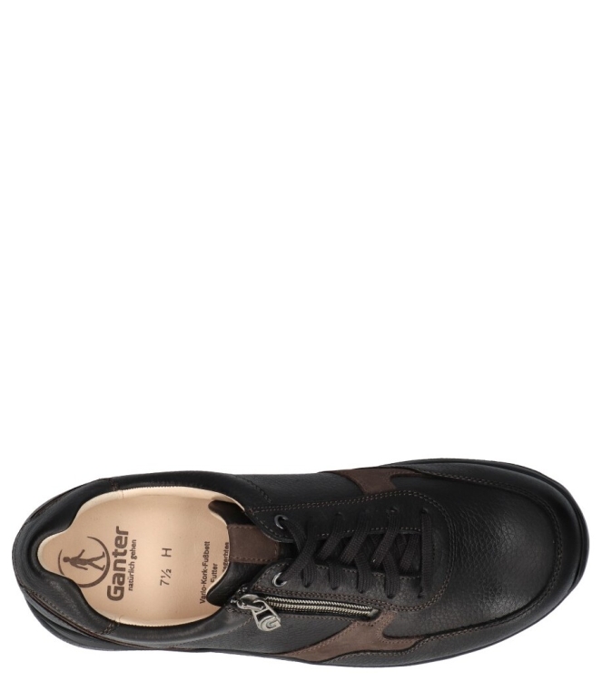 Ganter sneaker <span>257420 0120 Harald</span> 257420 0120 Harald zwart - www.bremmerschoenen.info - Bremmer Schoenen