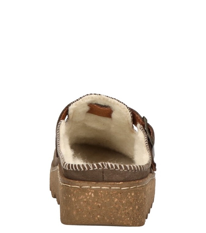 Rohde pantoffel <span>6123 77</span> 6123 77 bruin - www.bremmerschoenen.info - Bremmer Schoenen