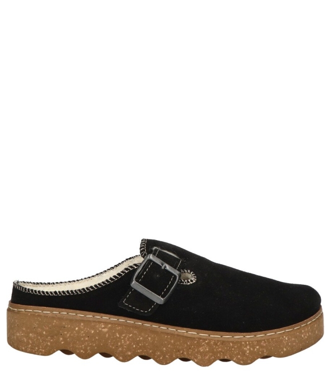 Rohde pantoffel <span>6123 90</span> 6123 90 zwart - www.bremmerschoenen.info - Bremmer Schoenen
