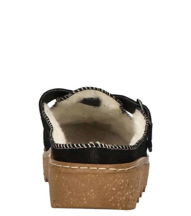 Rohde pantoffel <span>6123 90</span> 6123 90 zwart - www.bremmerschoenen.info - Bremmer Schoenen