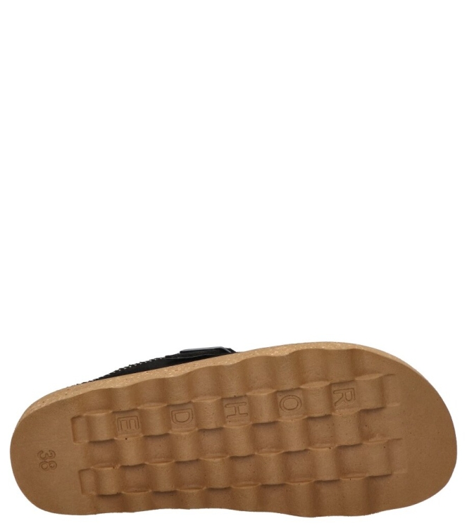 Rohde pantoffel <span>6123 90</span> 6123 90 zwart - www.bremmerschoenen.info - Bremmer Schoenen