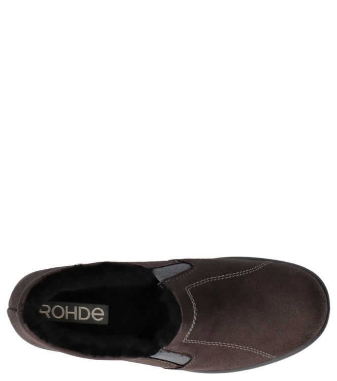 Rohde pantoffel <span>2516 83</span> 2516 83 grijs - www.bremmerschoenen.info - Bremmer Schoenen