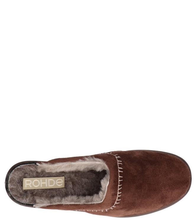 Rohde pantoffel <span>2510 71</span> 2510 71 bruin - www.bremmerschoenen.info - Bremmer Schoenen