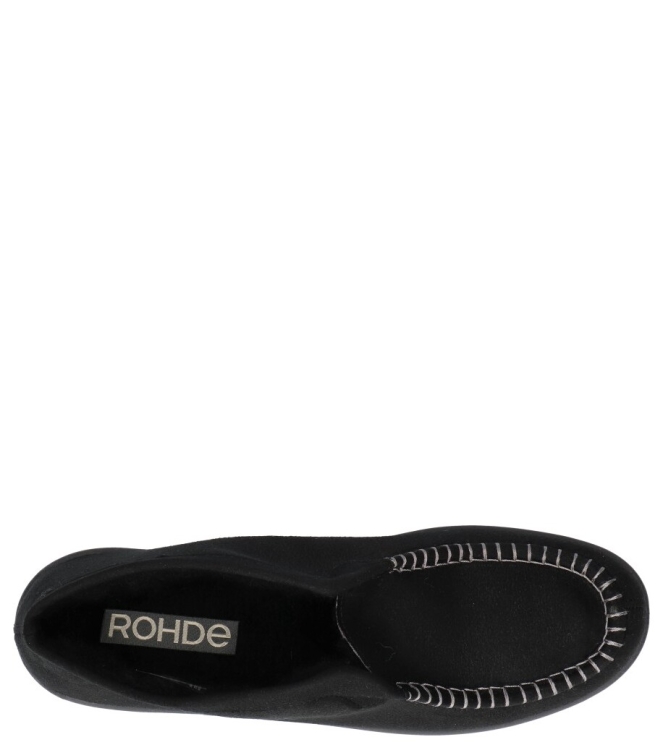 Rohde pantoffel <span>2236 90</span> 2236 90 zwart - www.bremmerschoenen.info - Bremmer Schoenen