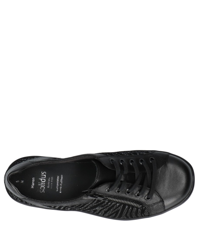 Solidus sneaker <span>49000 00999 Maren</span> 49000 00999 Maren zwart - www.bremmerschoenen.info - Bremmer Schoenen