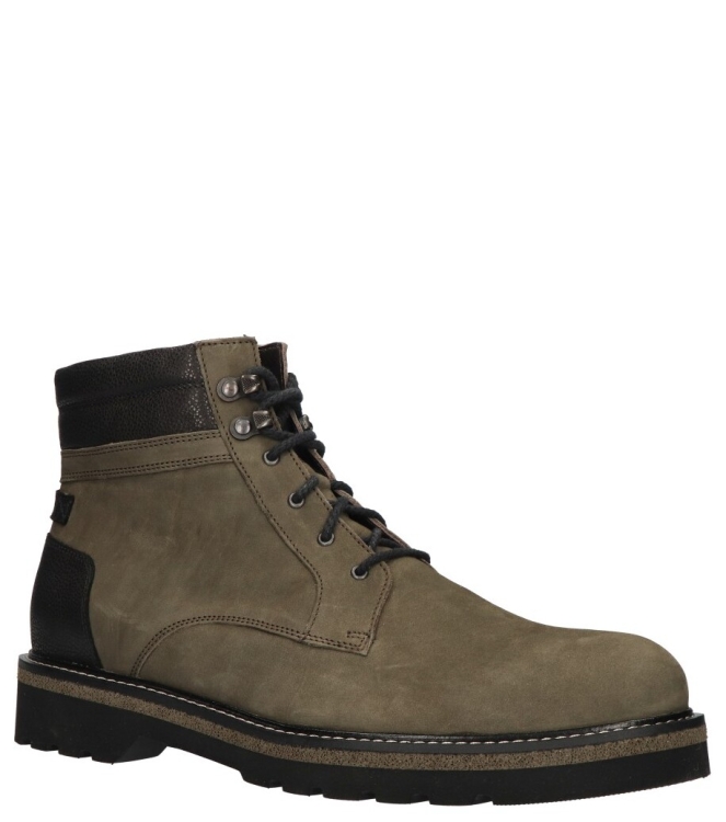 Gijs veterboot <span>2125 018 0760</span> 2125 018 0760 groen - www.bremmerschoenen.info - Bremmer Schoenen
