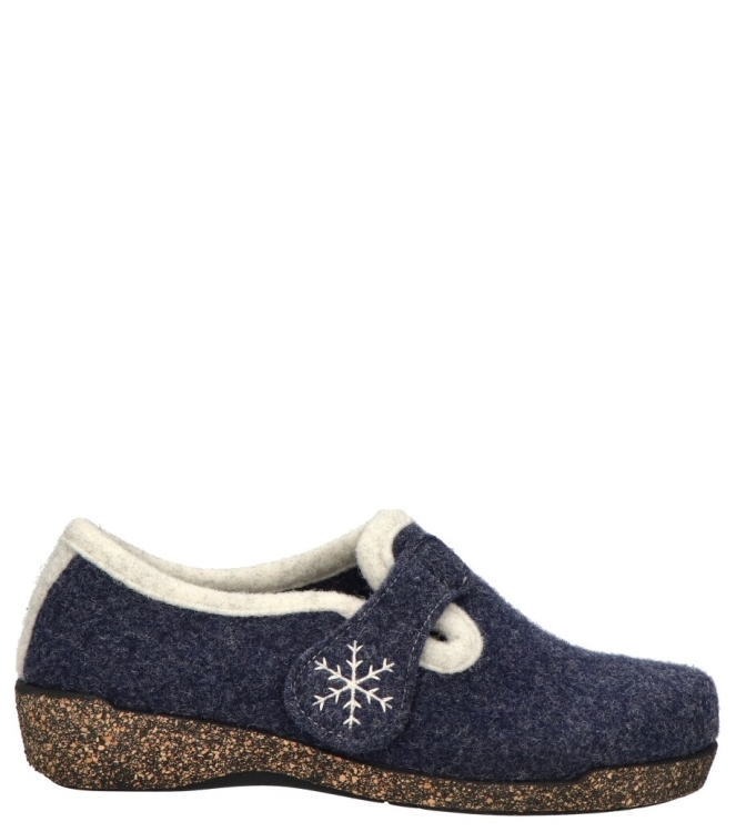 Fischer pantoffel <span>205620 501</span> 205620 501 blauw - www.bremmerschoenen.info - Bremmer Schoenen