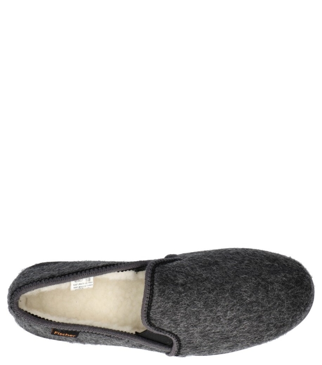 Fischer pantoffel <span>2610 82</span> 2610 82 grijs - www.bremmerschoenen.info - Bremmer Schoenen