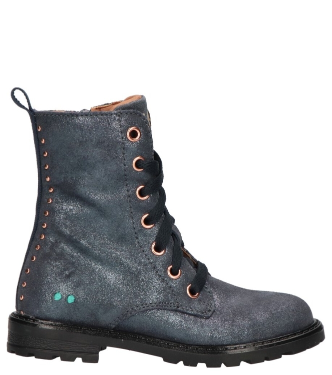 Bunnies JR veterboot <span>223863 920 Hannah Happy</span> 223863 920 Hannah Happy blauw - www.bremmerschoenen.info - Bremmer Schoenen
