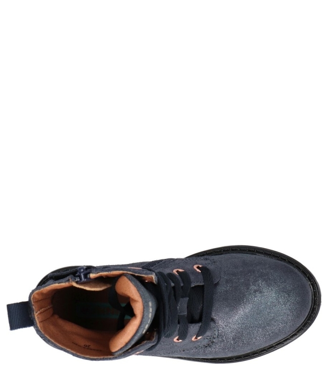 Bunnies JR veterboot <span>223863 920 Hannah Happy</span> 223863 920 Hannah Happy blauw - www.bremmerschoenen.info - Bremmer Schoenen