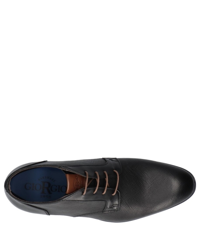 Giorgio geklede schoen <span>40322 20 nero pampas</span> 40322 20 nero pampas zwart - www.bremmerschoenen.info - Bremmer Schoenen