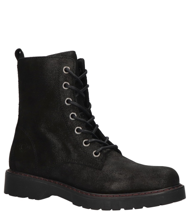 Aqa veterboot <span>A8435 B73</span> A8435 B73 zwart - www.bremmerschoenen.info - Bremmer Schoenen
