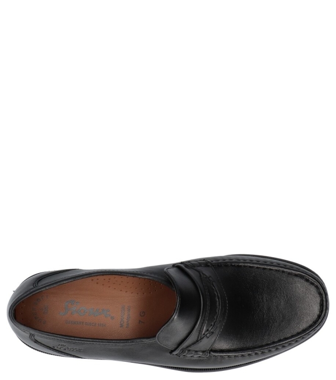 Sioux instapper <span>20285 COMO ZWART</span> 20285 COMO ZWART zwart - www.bremmerschoenen.info - Bremmer Schoenen