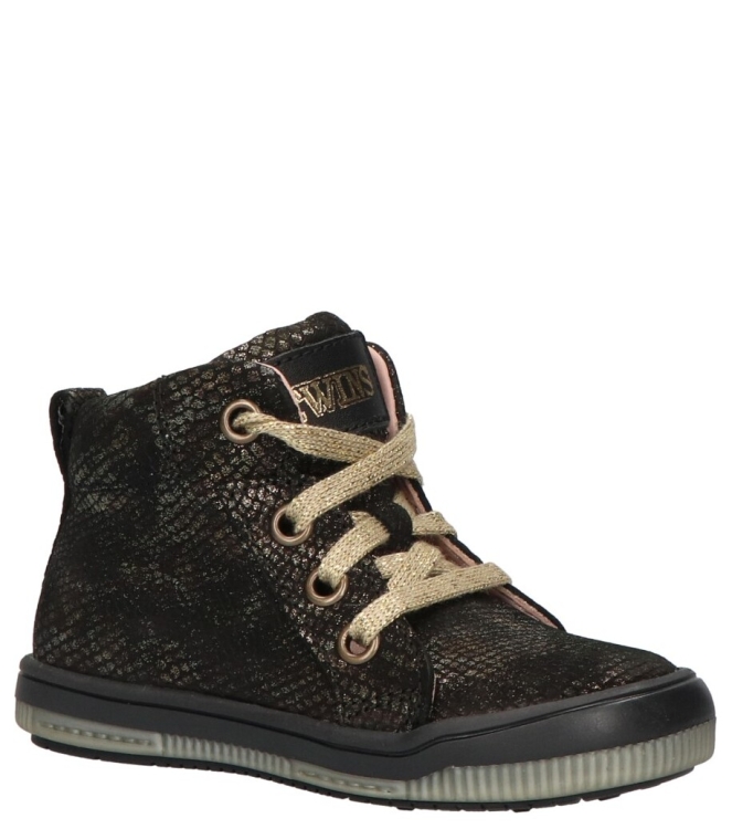 Twins sneaker <span>323602 997 Anna Adams</span> 323602 997 Anna Adams zwart - www.bremmerschoenen.info - Bremmer Schoenen