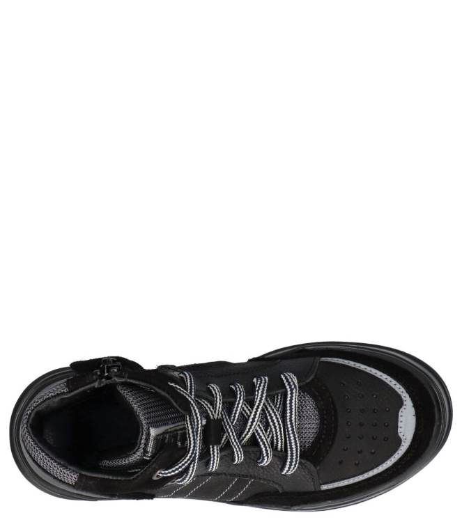 Track Style sneaker <span>323875 189 Collin Cross</span> 323875 189 Collin Cross zwart - www.bremmerschoenen.info - Bremmer Schoenen